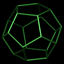 Wireframe Dodecahedron